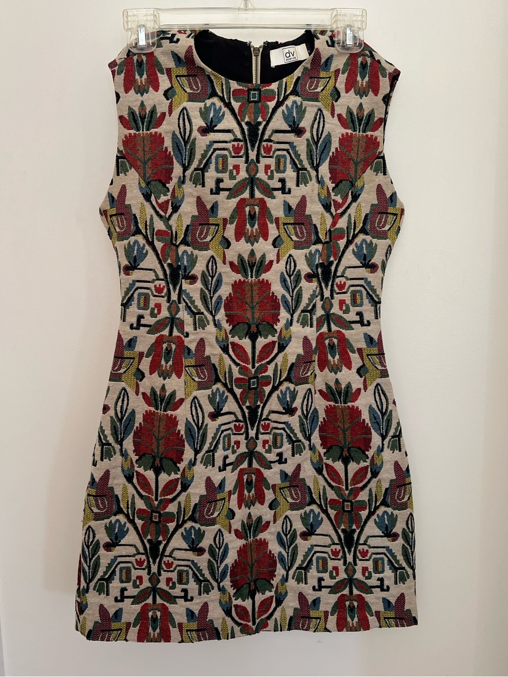 Dolce Vita Sleeveless floral embroidered dress